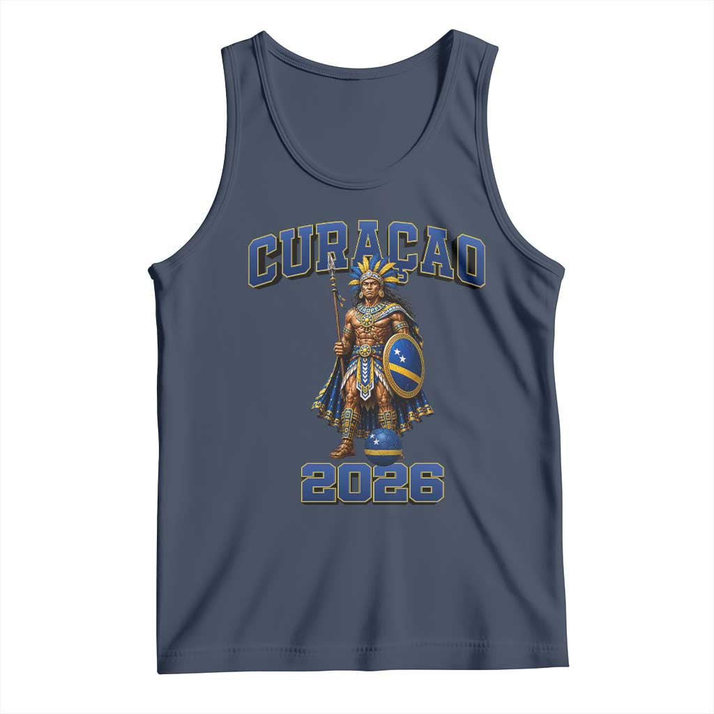 Curacao Warrior Football Fan Tank Top Proud Island Game Day Gift
