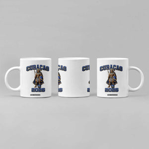 Curacao Warrior Football Fan Coffee Mug Proud Island Game Day Gift