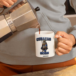 Curacao Warrior Football Fan Coffee Mug Proud Island Game Day Gift