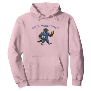 Funny Curacao Bird Soccer Fan Gift Hoodie Off To Watch Curaçao