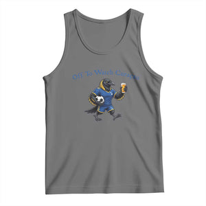 Funny Curacao Bird Soccer Fan Gift Tank Top Off To Watch Curaçao
