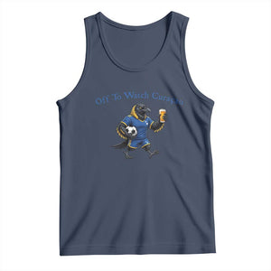Funny Curacao Bird Soccer Fan Gift Tank Top Off To Watch Curaçao