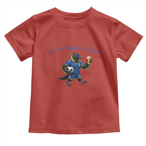 Funny Curacao Bird Soccer Fan Gift Toddler T Shirt Off To Watch Curaçao