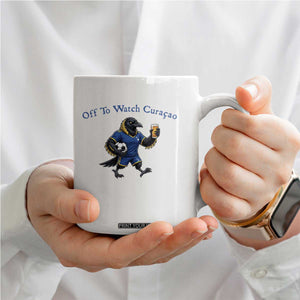 Funny Curacao Bird Soccer Fan Gift Coffee Mug Off To Watch Curaçao