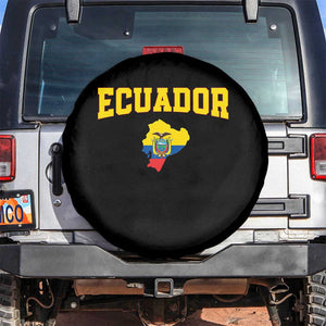 Proud Ecuadorian Map Spare Tire Cover Ecuador Roots Heritage Pride
