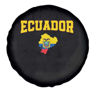 Proud Ecuadorian Map Spare Tire Cover Ecuador Roots Heritage Pride