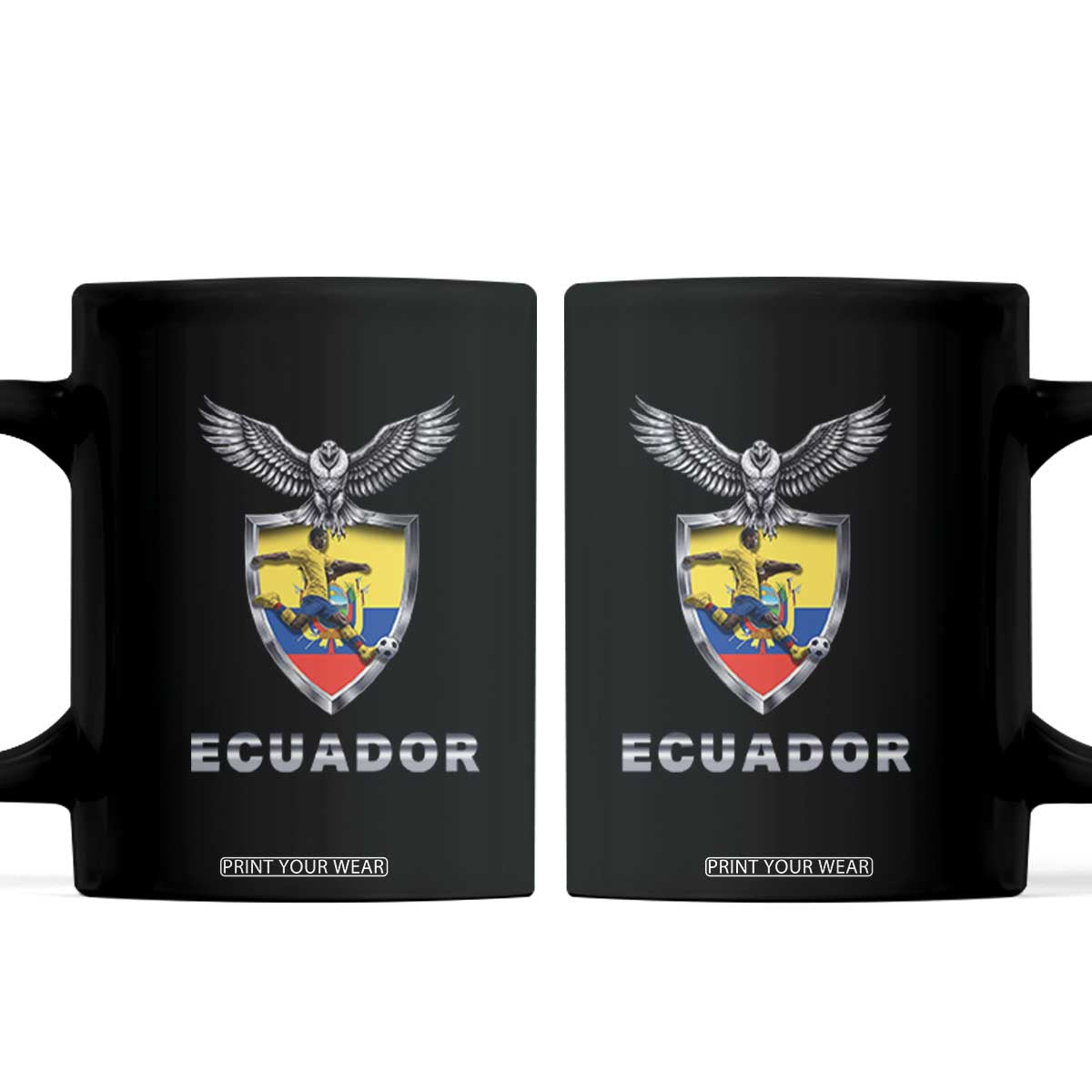 Ecuador Soccer Lover Coffee Mug Proud Ecuadorian Game Day Gift