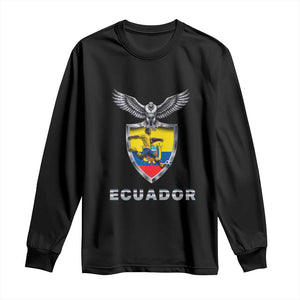 Ecuador Soccer Lover Long Sleeve Shirt Proud Ecuadorian Game Day Gift