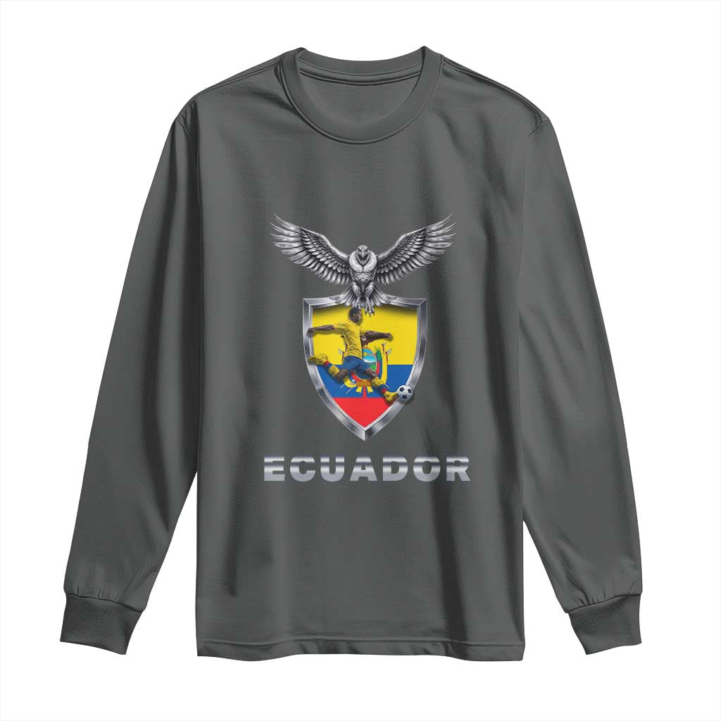 Ecuador Soccer Lover Long Sleeve Shirt Proud Ecuadorian Game Day Gift