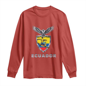Ecuador Soccer Lover Long Sleeve Shirt Proud Ecuadorian Game Day Gift