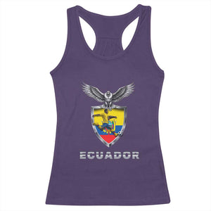 Ecuador Soccer Lover Racerback Tank Top Proud Ecuadorian Game Day Gift