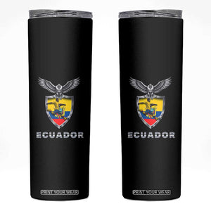 Ecuador Soccer Lover Skinny Tumbler Proud Ecuadorian Game Day Gift