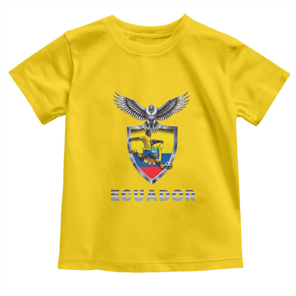 Ecuador Soccer Lover Toddler T Shirt Proud Ecuadorian Game Day Gift