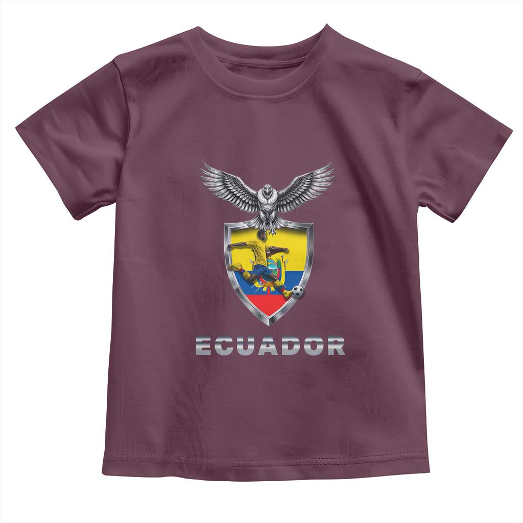 Ecuador Soccer Lover Toddler T Shirt Proud Ecuadorian Game Day Gift