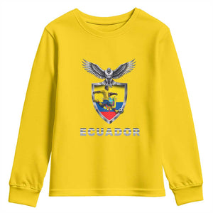 Ecuador Soccer Lover Youth Sweatshirt Proud Ecuadorian Game Day Gift