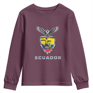 Ecuador Soccer Lover Youth Sweatshirt Proud Ecuadorian Game Day Gift