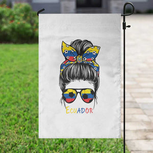 Ecuador Soccer Garden Flag Chica Ecuatoriana Pride Game Day Gift