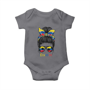 Ecuador Soccer Baby Onesie Chica Ecuatoriana Pride Game Day Gift