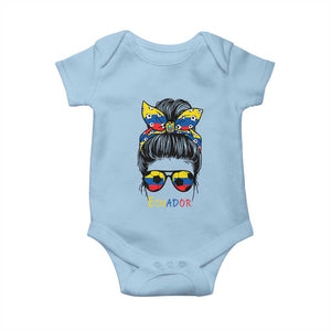 Ecuador Soccer Baby Onesie Chica Ecuatoriana Pride Game Day Gift