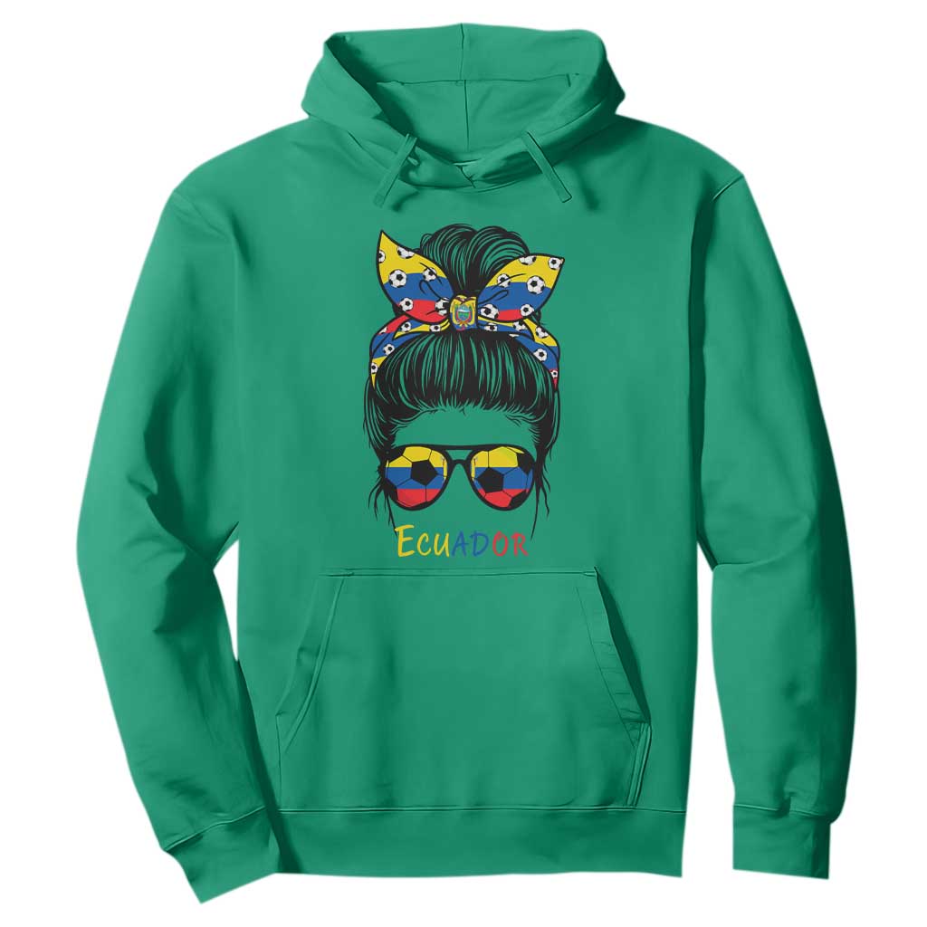Ecuador Soccer Hoodie Chica Ecuatoriana Pride Game Day Gift