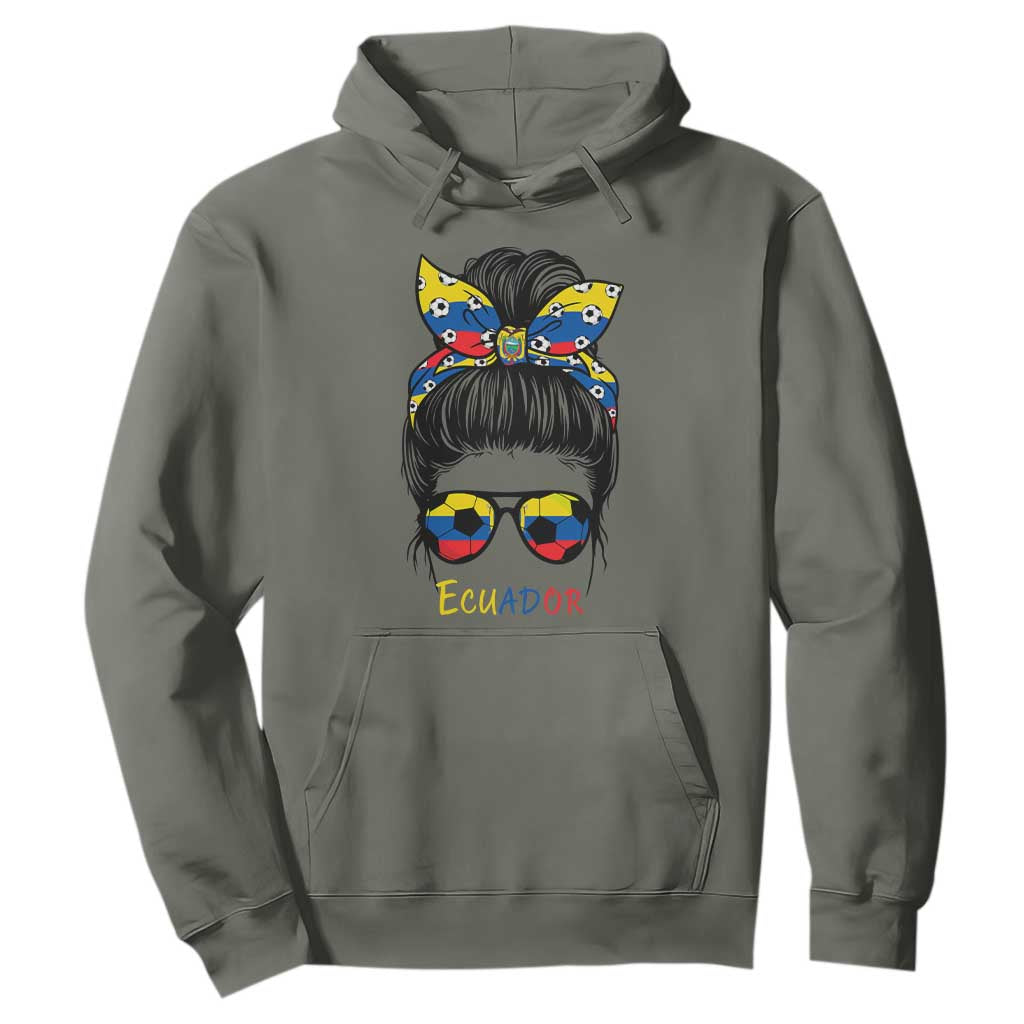 Ecuador Soccer Hoodie Chica Ecuatoriana Pride Game Day Gift