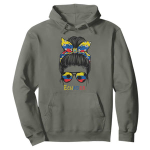 Ecuador Soccer Hoodie Chica Ecuatoriana Pride Game Day Gift