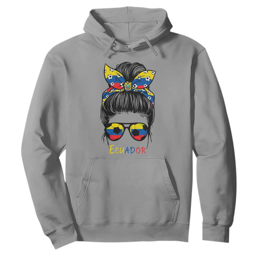 Ecuador Soccer Hoodie Chica Ecuatoriana Pride Game Day Gift