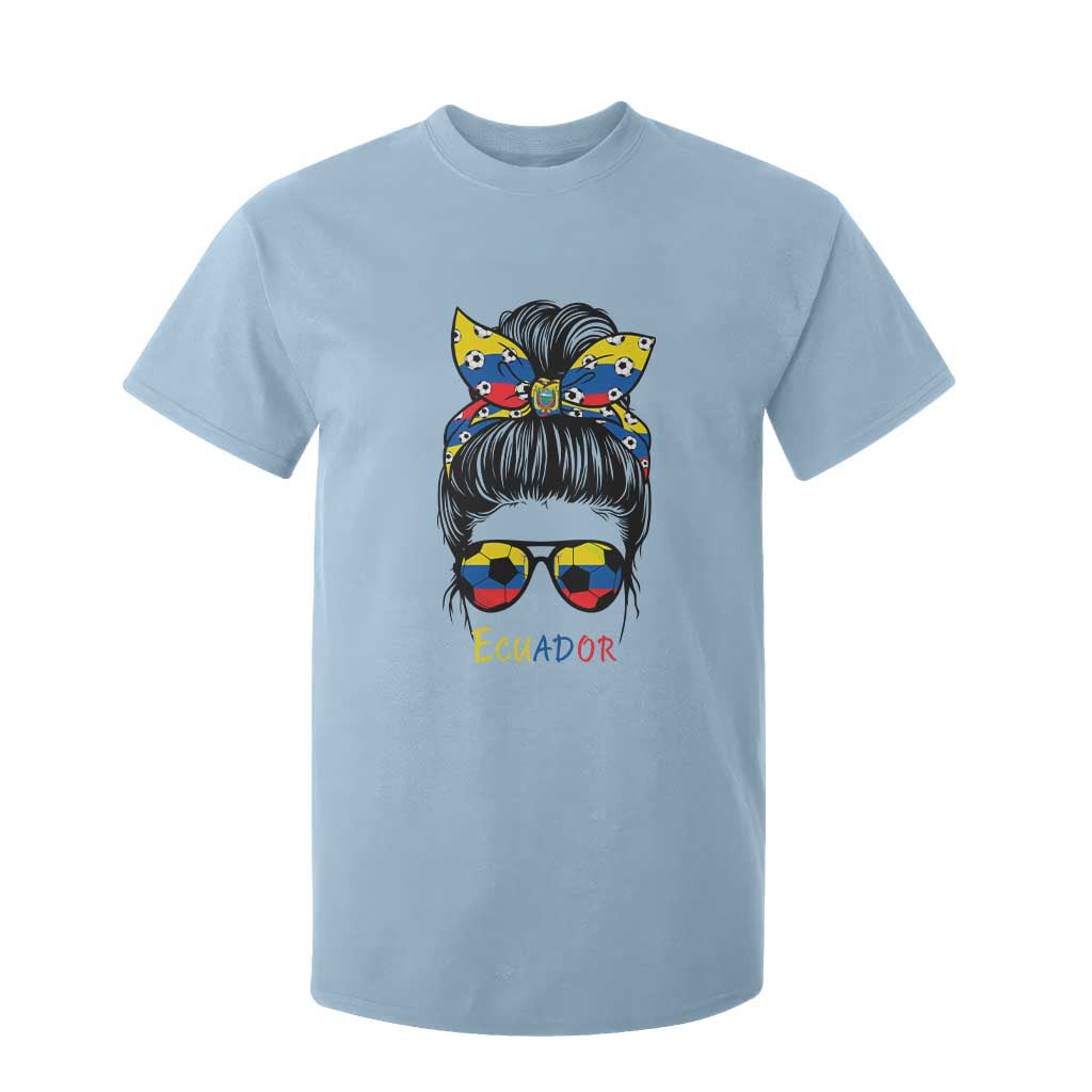 Ecuador Soccer T Shirt For Kid Chica Ecuatoriana Pride Game Day Gift