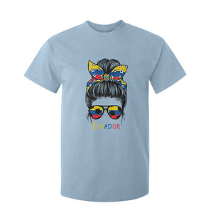 Ecuador Soccer T Shirt For Kid Chica Ecuatoriana Pride Game Day Gift