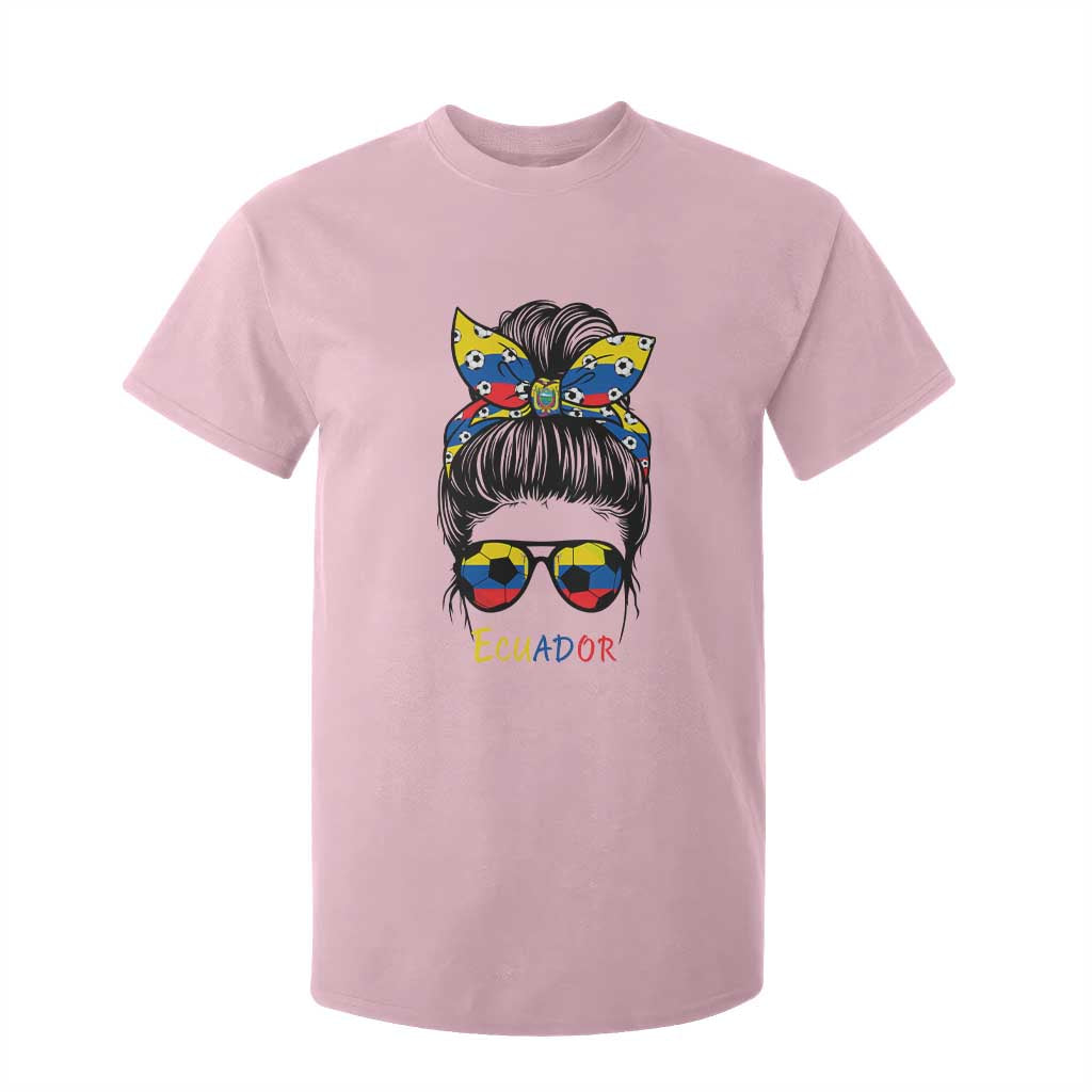 Ecuador Soccer T Shirt For Kid Chica Ecuatoriana Pride Game Day Gift