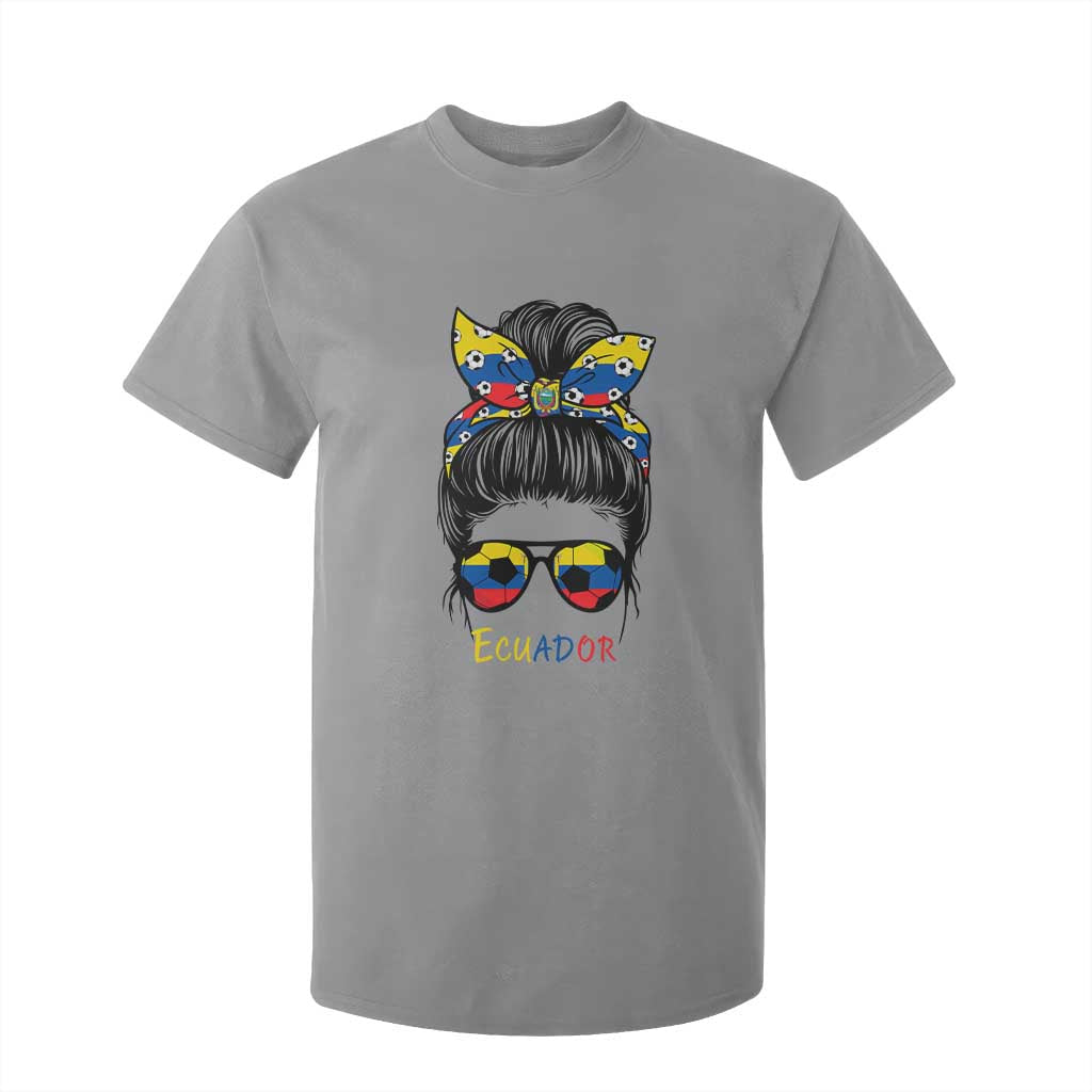 Ecuador Soccer T Shirt For Kid Chica Ecuatoriana Pride Game Day Gift