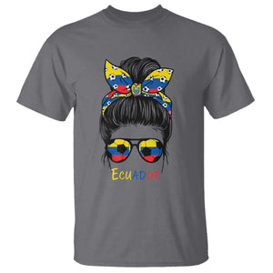 Ecuador Soccer T Shirt Chica Ecuatoriana Pride Game Day Gift