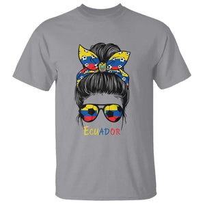 Ecuador Soccer T Shirt Chica Ecuatoriana Pride Game Day Gift
