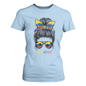 Ecuador Soccer T Shirt For Women Chica Ecuatoriana Pride Game Day Gift