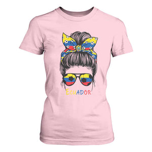 Ecuador Soccer T Shirt For Women Chica Ecuatoriana Pride Game Day Gift