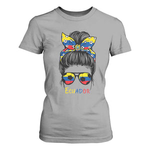 Ecuador Soccer T Shirt For Women Chica Ecuatoriana Pride Game Day Gift