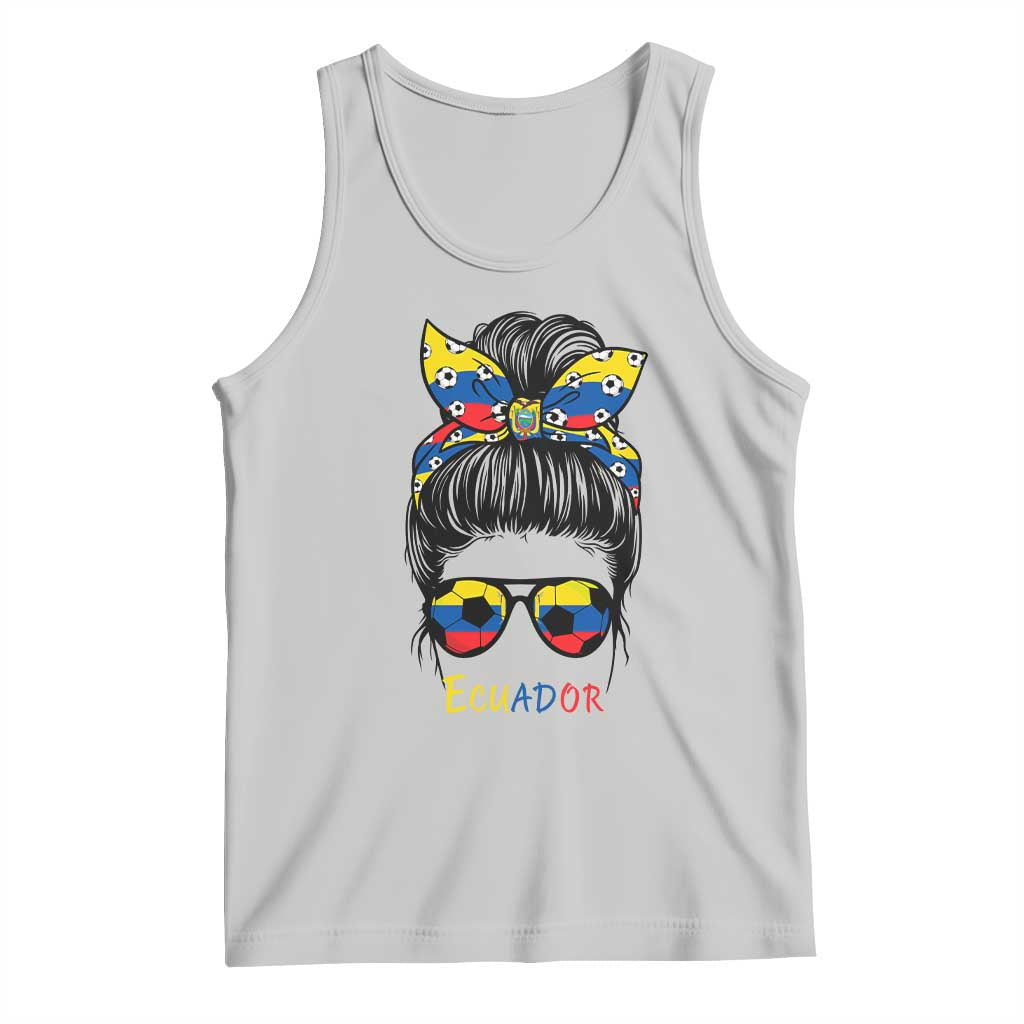Ecuador Soccer Tank Top Chica Ecuatoriana Pride Game Day Gift