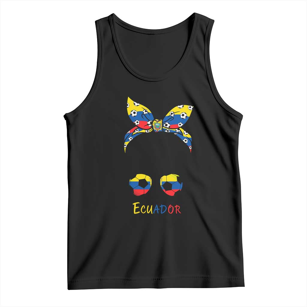 Ecuador Soccer Tank Top Chica Ecuatoriana Pride Game Day Gift