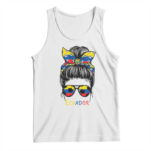 Ecuador Soccer Tank Top Chica Ecuatoriana Pride Game Day Gift