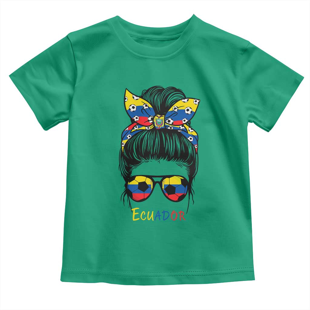 Ecuador Soccer Toddler T Shirt Chica Ecuatoriana Pride Game Day Gift