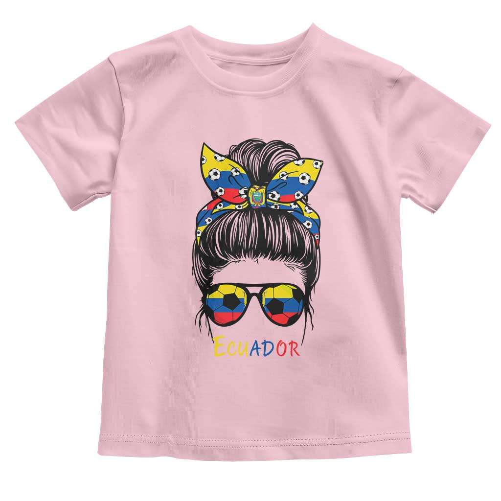 Ecuador Soccer Toddler T Shirt Chica Ecuatoriana Pride Game Day Gift