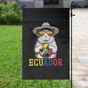 Funny Ecuador Guinea Pig Soccer Fan Garden Flag Cavy Lover Gift