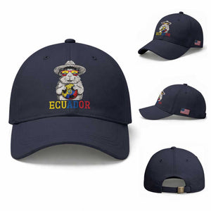 Funny Ecuador Guinea Pig Soccer Fan Baseball Cap Cavy Lover Gift