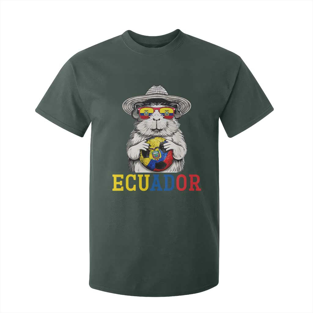Funny Ecuador Guinea Pig Soccer Fan T Shirt For Kid Cavy Lover Gift