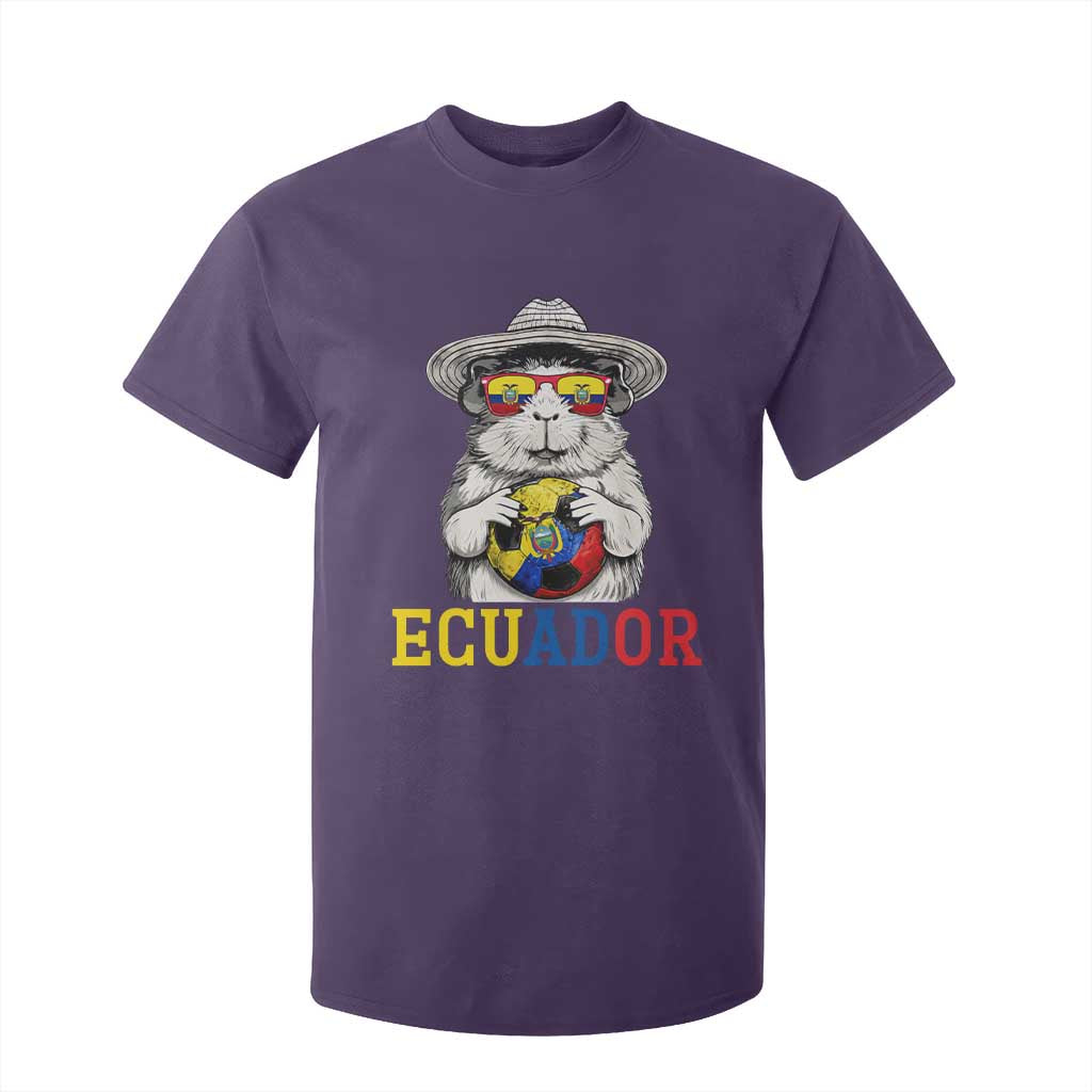 Funny Ecuador Guinea Pig Soccer Fan T Shirt For Kid Cavy Lover Gift