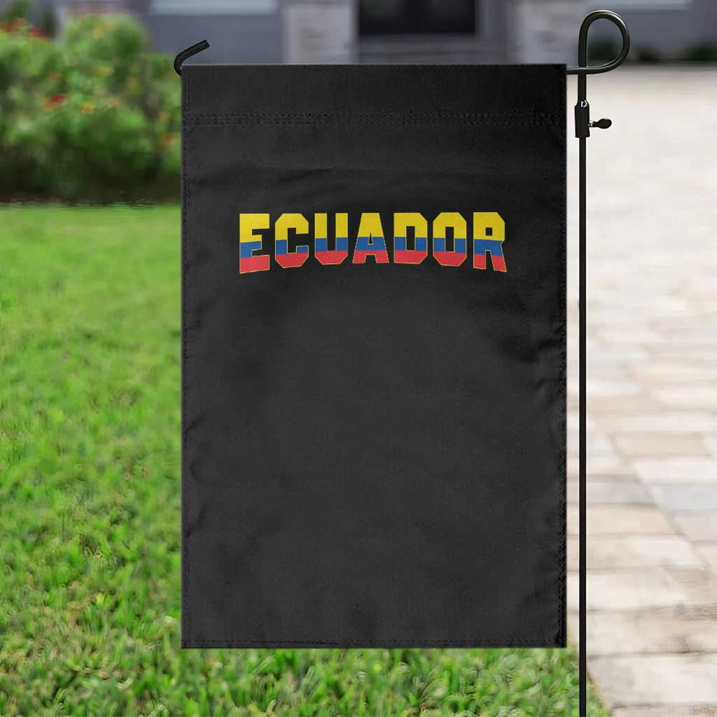 Vintage Ecuador Roots Garden Flag Latin Heritage Pride Gift