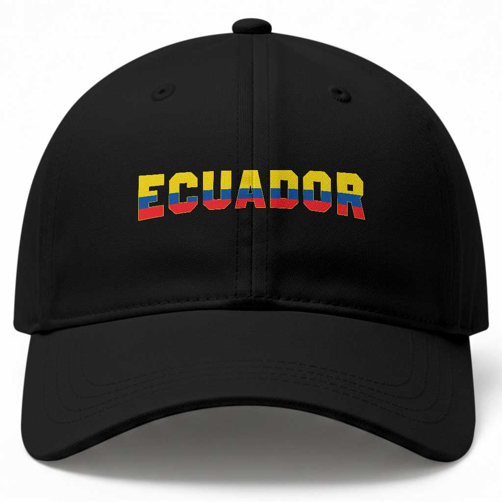 Vintage Ecuador Roots Baseball Cap Latin Heritage Pride Gift