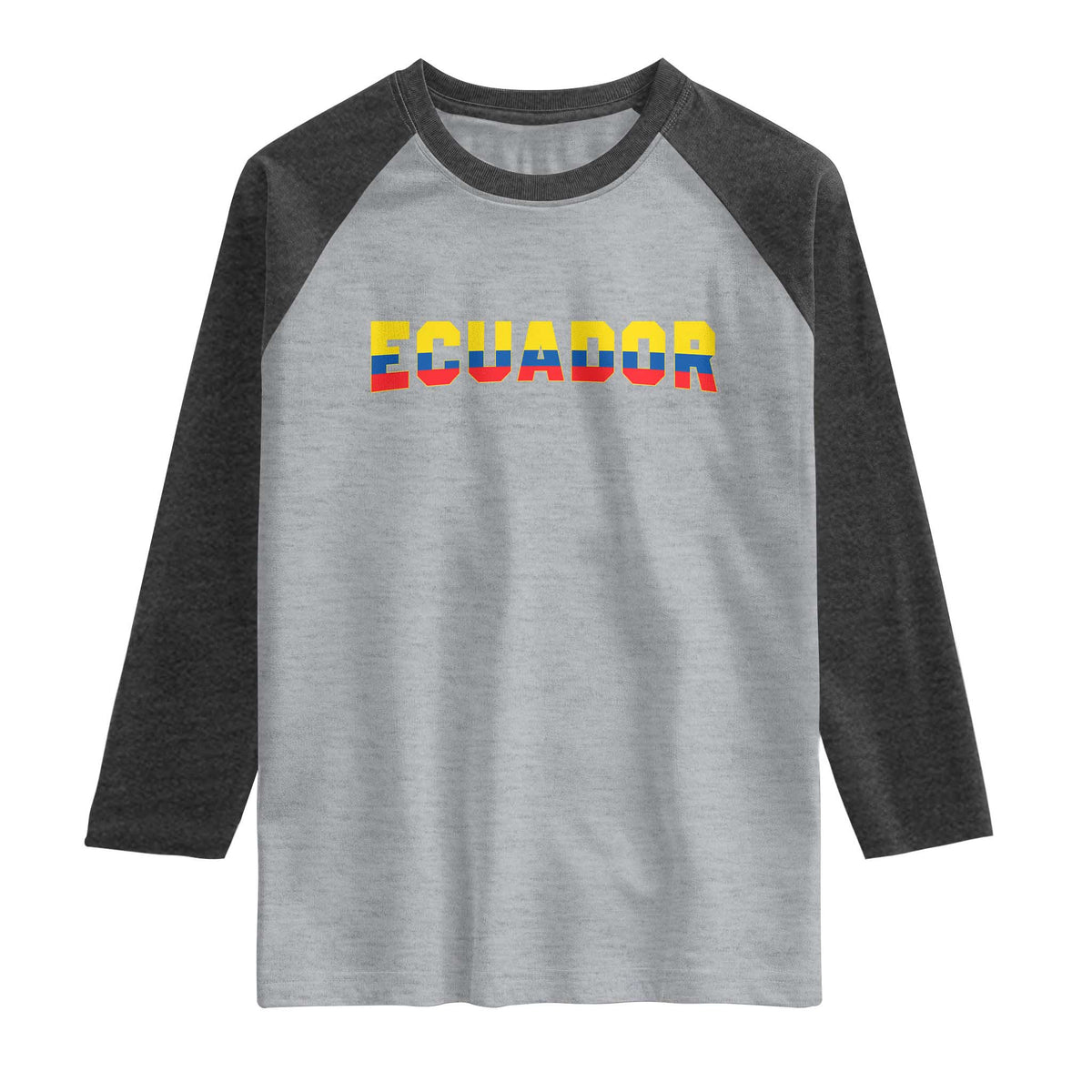Vintage Ecuador Roots Raglan Shirt Latin Heritage Pride Gift