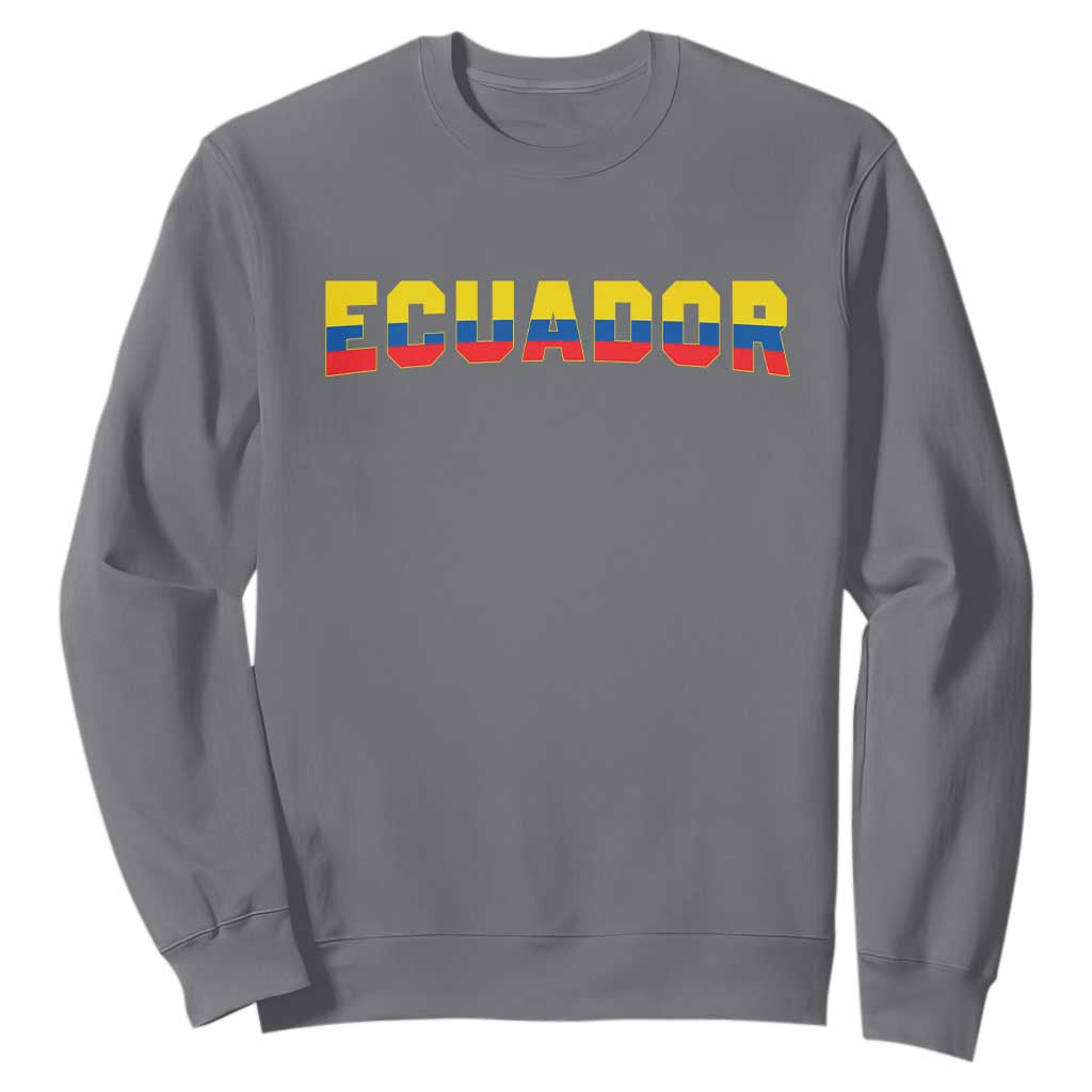 Vintage Ecuador Roots Sweatshirt Latin Heritage Pride Gift