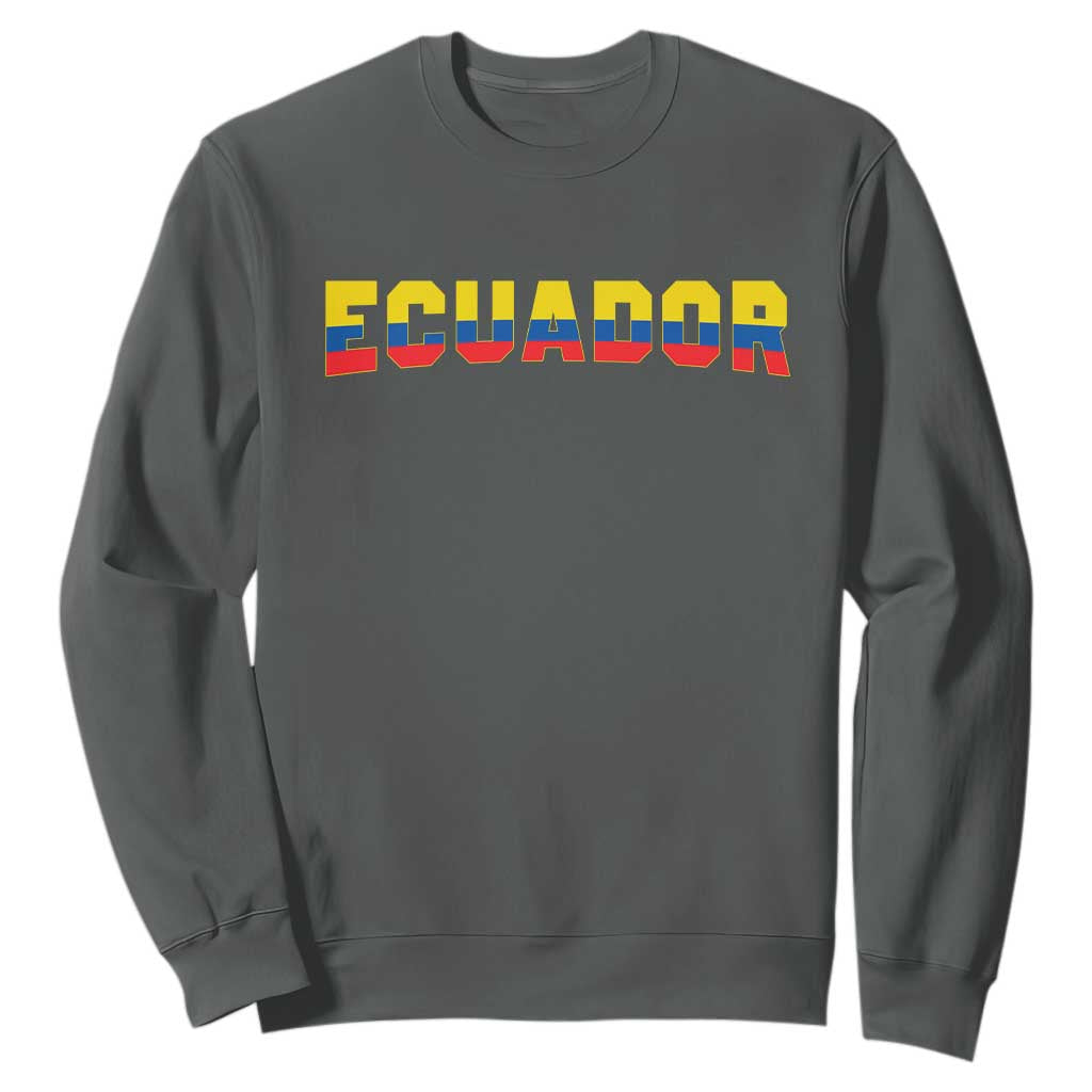 Vintage Ecuador Roots Sweatshirt Latin Heritage Pride Gift